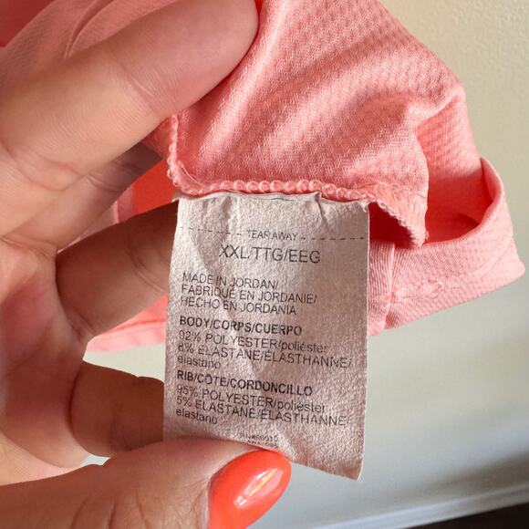 Under Armour Peach Short Sleeve The Performance Polo Shirt - XXL - Picture 5 of 8